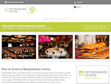 Tablet Screenshot of meydenbauer.com